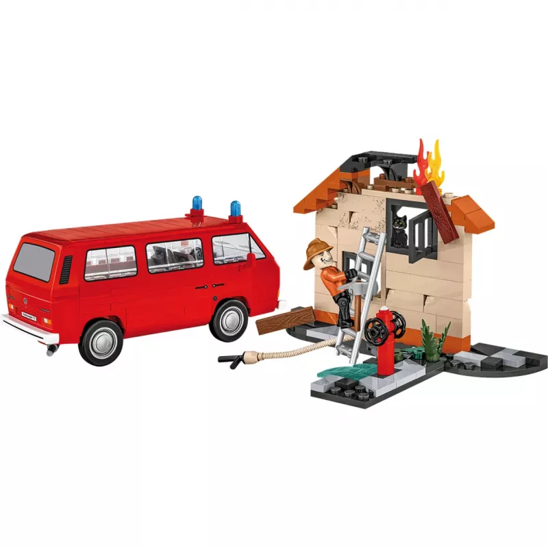Konstruktorius COBI Volkswagen T3 Feuerwehr