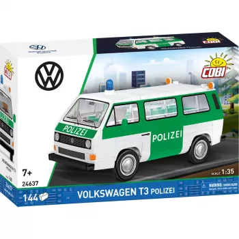 Konstruktorius COBI Volkswagen T3 Policija 1:35, 225 dalių