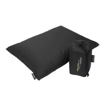 COCOON Down Pillow DP3 – Premium Goose Down Travel Pillow, Grey, 700+ Fill Power, Ultralight & Compact