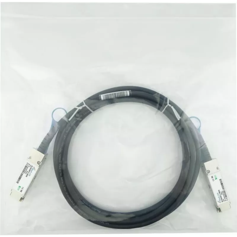 BlueLAN SC282801L2M30 QSFP28 tiesioginio prijungimo kabelis, 100GBASE-CR4, InfiniBand EDR, 30AWG, 2 m (ASQX-BL), suderinamas su Lenovo