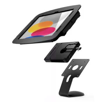 Compulocks apsauginis rėmas Apple iPad 10.9 inch (10/11 kartos) su stovo/sieninio tvirtinimo laikikliu ir USB stotelė, juodas