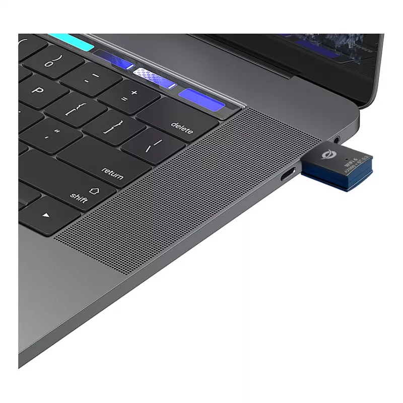 Conceptronic ABBY26B WiFi 6 AX900 dviejų juostų USB ir Bluetooth 5.3 adapteris