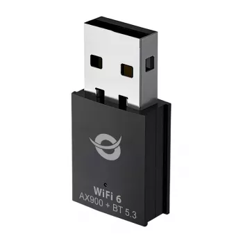 Conceptronic ABBY26B WiFi 6 AX900 dviejų juostų USB ir Bluetooth 5.3 adapteris