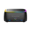 Conceptronic DONN36B 2 vietų SATA HDD/SSD dokų stotelė, USB 3.0, 2x USB-A, juoda