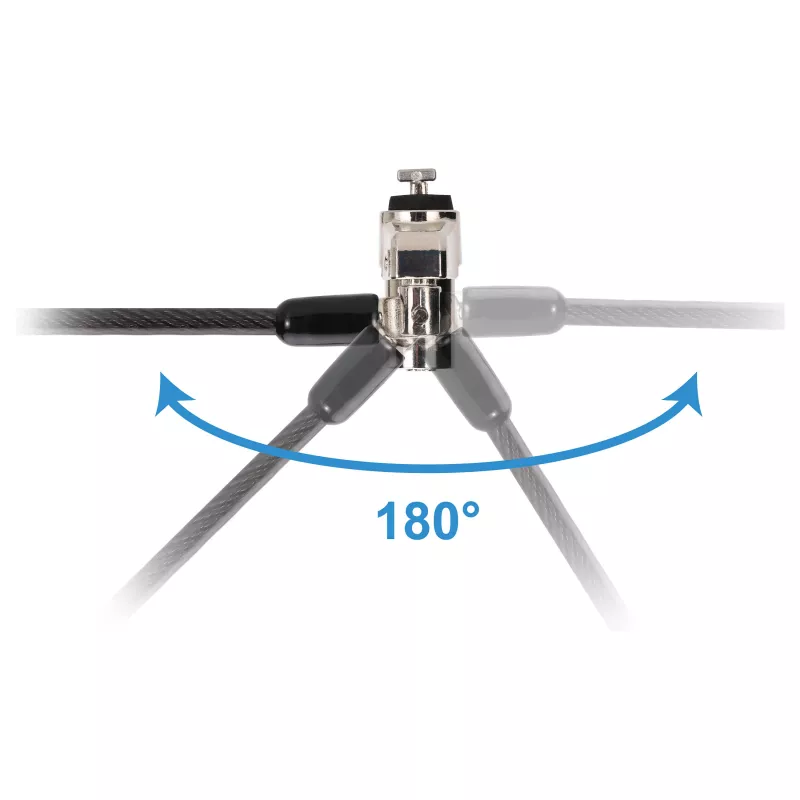 Conceptronic NBT Notebook Key Lock Standard 1.80m nešiojamojo kompiuterio užraktas su raktu