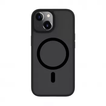 Connect Apple iPhone 15 hibridinis dėklas su magnetu PC+TPU juodas