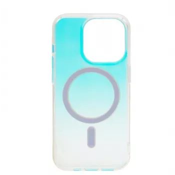 Connect Apple iPhone 15 permatomas gradientinis magnetinis dėklas Chameleon