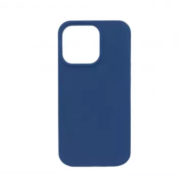 Connect Samsung Galaxy A55 5G aukščiausios kokybės minkšto prisilietimo silikoninis dėklas Midnight Blue