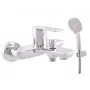CONTIPRO BATH LEVER MIXER DVT454.5/1 Metalia 57 Polished Chrome