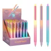 COOLPACK Gradient Light ištrinamas gelio rašiklis su užtraukiamu mechanizmu, 0,5 mm, juoda rašalo spalva