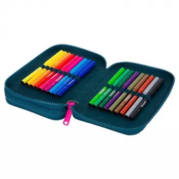 CoolPack Jumper 2 Sunny Day dviejų aukštų mokyklinis penalas su priedais