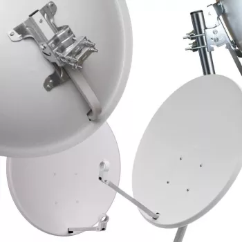 CORAB palydovinė antena 90 cm standartinė balta (COR-900SAE-J) – palydovinė