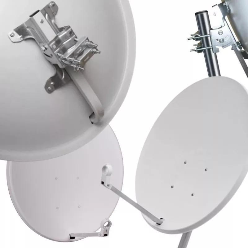 CORAB palydovinė antena 90 cm standartinė balta (COR-900SAE-J) – palydovinė