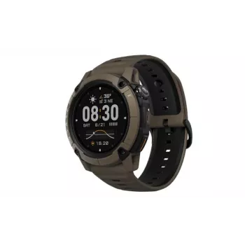 COROS Nomad išmanusis laikrodis – 1,3 colio Memory LCD, dviejų dažnių GPS, rudas