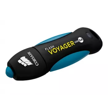 CORSAIR Flash Voyager 256 GB USB-A 3.2 Gen 1 atmintinė (juoda/mėlyna)