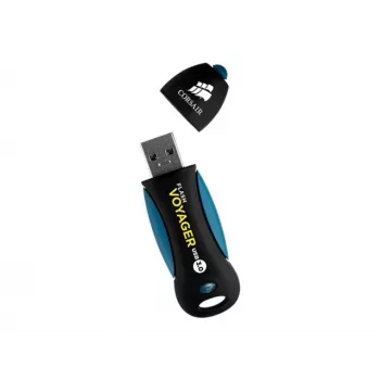 CORSAIR Flash Voyager 256 GB USB-A 3.2 Gen 1 atmintinė (juoda/mėlyna)