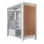 Corsair FRAME 5000D WOOD RS Vidutinio bokšto PC korpusas, Baltas/Riešutmedis, Grūdintas stiklas, ATX, E-ATX, Micro-ATX, Mini-ITX, Plienas/Plastikas, Žaidimams