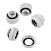 Corsair Hydro X Series XF Hardline 12mm OD Fitting - White (4 vnt. pakuotė)