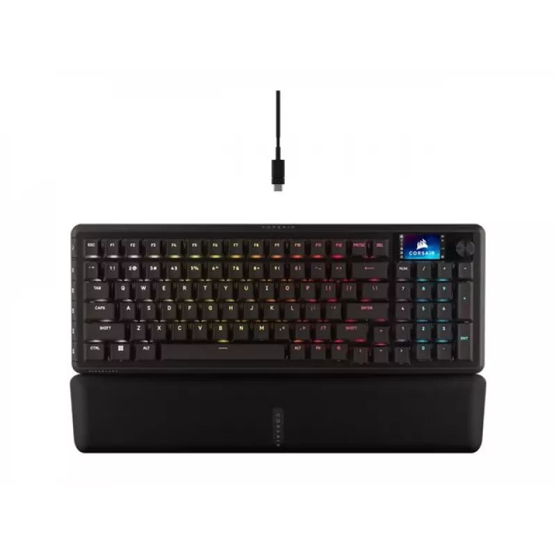 CORSAIR VANGUARD 96 mechaninė žaidimų klaviatūra su CORSAIR MLX Plasma jungikliais