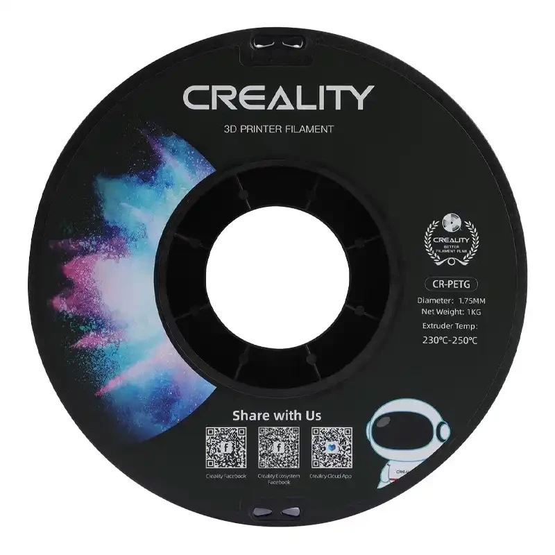 CR-PETG Filament Creality (Transparent Blue)