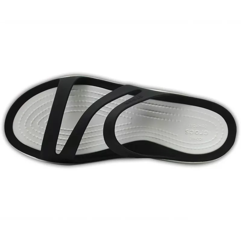 Crocs Swiftwater Sandal Moteriški Juoda Balta 36-37