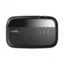 Cudy MF4 4G LTE mobiliojo interneto maršrutizatorius, 300 Mbps vienos juostos 2.4 GHz, iki 10 įrenginių, 2000 mAh baterija, juoda