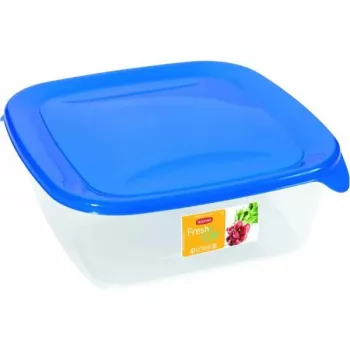 CURVER Fresh & Go kvadratinis maisto laikymo indas 2,9 l, mėlynas