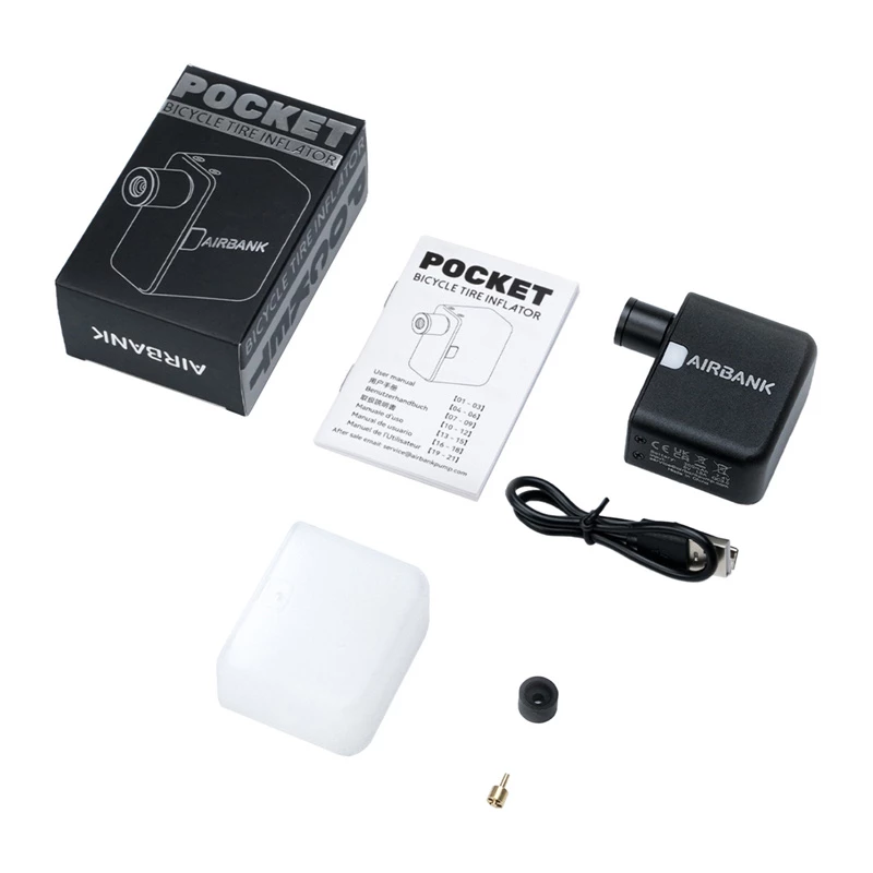 CYCPLUS AS1 POCKET AIRBANK Mini siurblys dviračiui