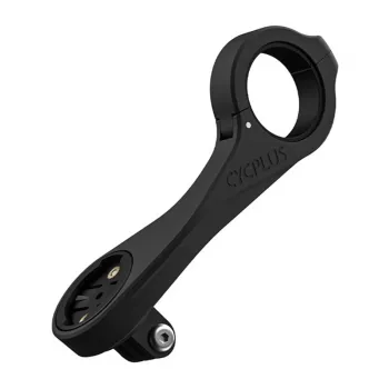 CYCPLUS Z4 Dviračio kompiuterio laikiklis – CNC aliuminio priekinis vairalazdės laikiklis, skirtas Garmin, Bryton, Wahoo, su GoPro adapteriu
