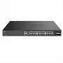 D-Link DXS-1250-28YP/E Smart Managed Multi-Gigabit PoE++ Switch su 4 x 25G SFP28 uplinkais