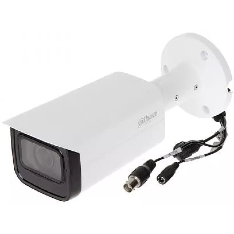Dahua HDCVI 5MP motorizuoto varifokalinio objektyvo kupolinė kamera su 80 m IR ir įmontuotu mikrofonu – HAC-HFW2501TU-Z-A-27135-S2