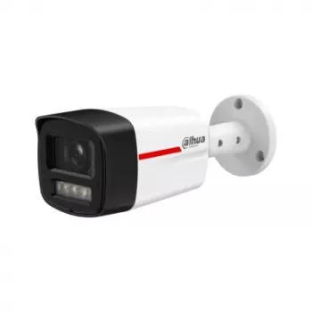 DAHUA IPC-HFW2449TL-S-LED-0280B-PROX WizSense WizColor X 4MP Bullet IP kamera su 2.8mm objektyvu, spalvotu naktiniu matymu, įmontuotu mikrofonu, PoE, IP67
