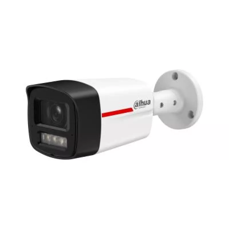 DAHUA IPC-HFW2449TL-S-LED-0280B-PROX WizSense WizColor X 4MP Bullet IP kamera su 2.8mm objektyvu, spalvotu naktiniu matymu, įmontuotu mikrofonu, PoE, IP67