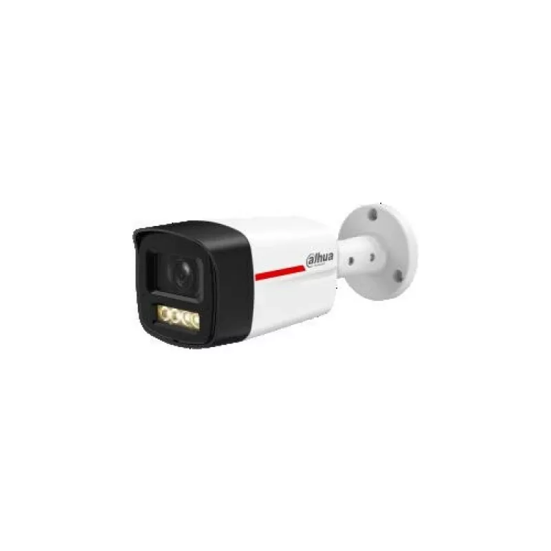 DAHUA IPC-HFW2449TL-S-LED-0280B-PROX WizSense WizColor X 4MP Bullet IP kamera su 2.8mm objektyvu, spalvotu naktiniu matymu, įmontuotu mikrofonu, PoE, IP67