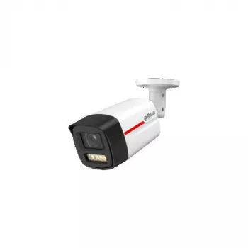 DAHUA IPC-HFW2449TL-S-LED-0280B-PROX WizSense WizColor X 4MP Bullet IP kamera su 2.8mm objektyvu, spalvotu naktiniu matymu, įmontuotu mikrofonu, PoE, IP67