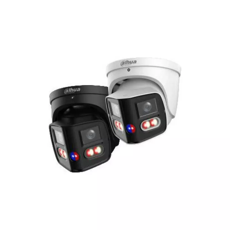 Dahua IPC-PDW31259-A180-AS-PV-0280B-BLACK TIOC Duo 8MP Panoraminė 180° IP vaizdo kamera, juoda