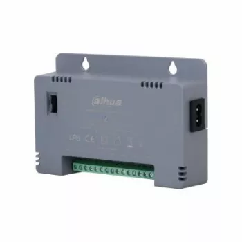 Dahua PFM344D-8CH-EN 8 kanalų maitinimo šaltinis CCTV sistemoms, 12V 4A, 48W, metalinis