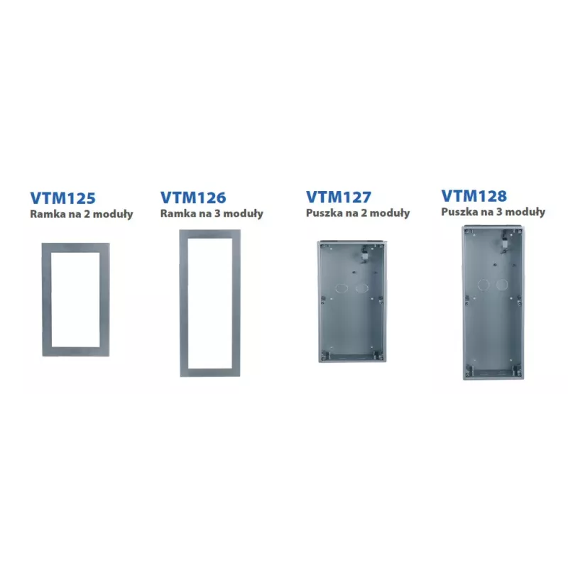 DAHUA VTO4202F-MN modulinė lauko stotelės pagrindinė dalis – 2MP HD kamera, 2 laidų IP, IP65, IK07