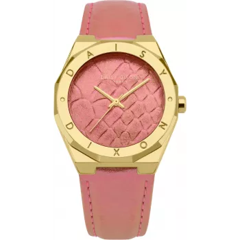 Daisy Dixon moteriškas laikrodis DD177OP 36mm rožinis auksas rožinė