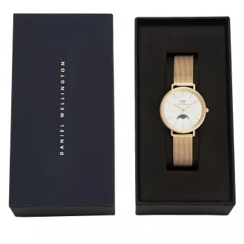Daniel Wellington Elan Lumine Vėrinys 26mm Rožinio Aukso Spalvos Nerūdijantis Plienas