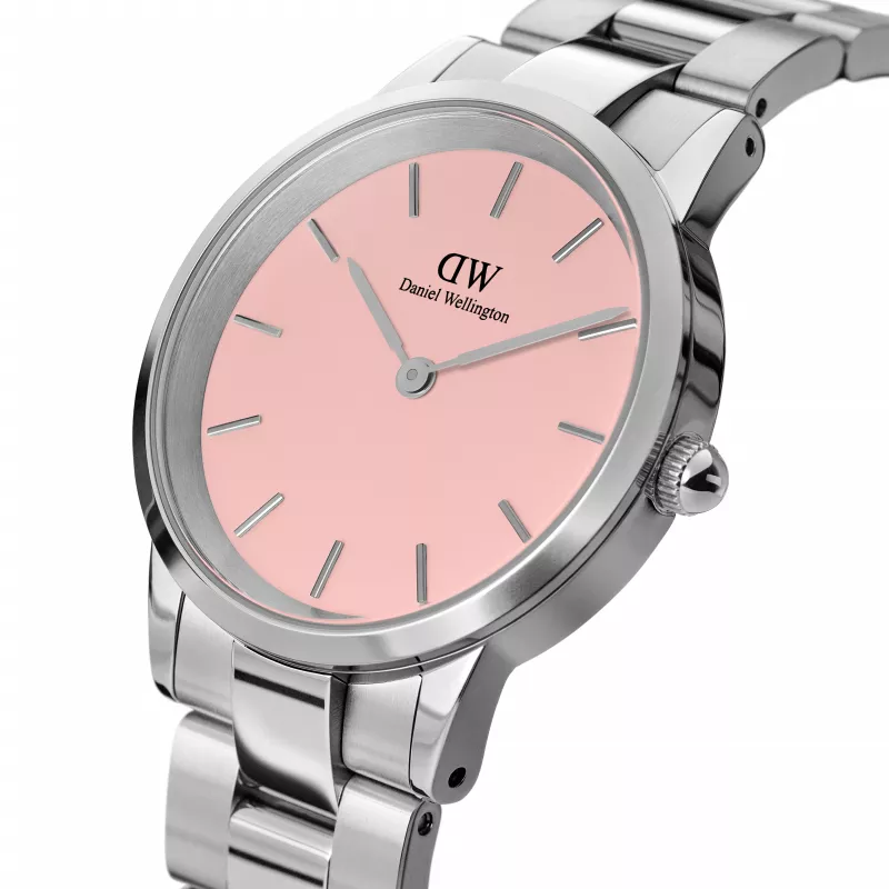 DANIEL WELLINGTON Petite Lumine moteriškas laikrodis 28 mm rožinis auksas DW00100534