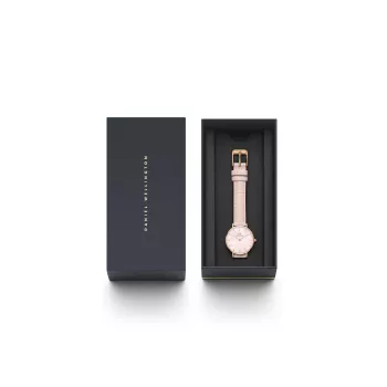 DANIEL WELLINGTON Petite Lumine moteriškas laikrodis 32 mm, dviejų spalvų rožinio aukso ir sidabro plienas DW00100514