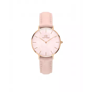 DANIEL WELLINGTON Petite Lumine moteriškas laikrodis 32 mm, dviejų spalvų rožinio aukso ir sidabro plienas DW00100514