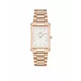 DANIEL WELLINGTON Petite Melrose moteriškas laikrodis 35 mm rožinis auksas nerūdijančio plieno tinklelis DW00100702