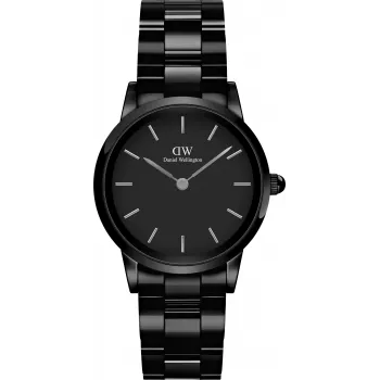 DANIEL WELLINGTON Moteriškas laikrodis DW00100414 32mm Rožinis auksas Nerūdijančio plieno tinklelis