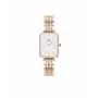DANIEL WELLINGTON Moteriškas Laikrodis DW00100672 20mm Rožinis Auksas Nerūdijančio Plieno Tinklelis