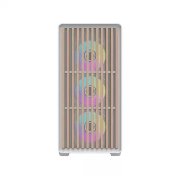 Darkflash DS900WD ATX vidutinio bokšto kompiuterio korpusas (baltas) su 4 ARGB ventiliatoriais ir grūdinto stiklo šonine plokšte