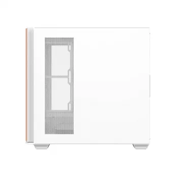 Darkflash DS900WS ATX vidutinio bokšto kompiuterio korpusas, baltas, grūdintas stiklas, be ventiliatorių | Kur.lt