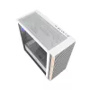 DARKFLASH DS900WS Mid Tower baltas korpusas su 4 ARGB ventiliatoriais