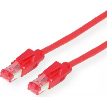 Dätwyler CAT 6 SSTP belogenis tinklo kabelis, RJ-45 Male to RJ-45 Male, 3 m, raudonas 21.05.0031